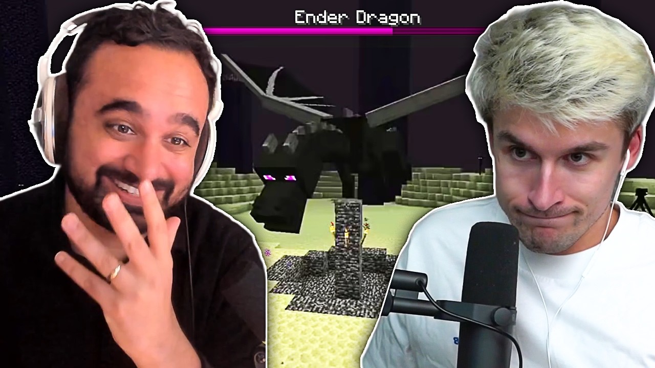 Ludwig comes in to help Squeex beat Minecraft...