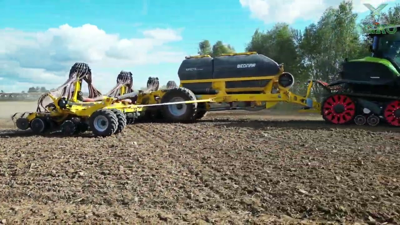 Claas Axion 930 TERRA TRAC + Bednar Efecta CE 12000