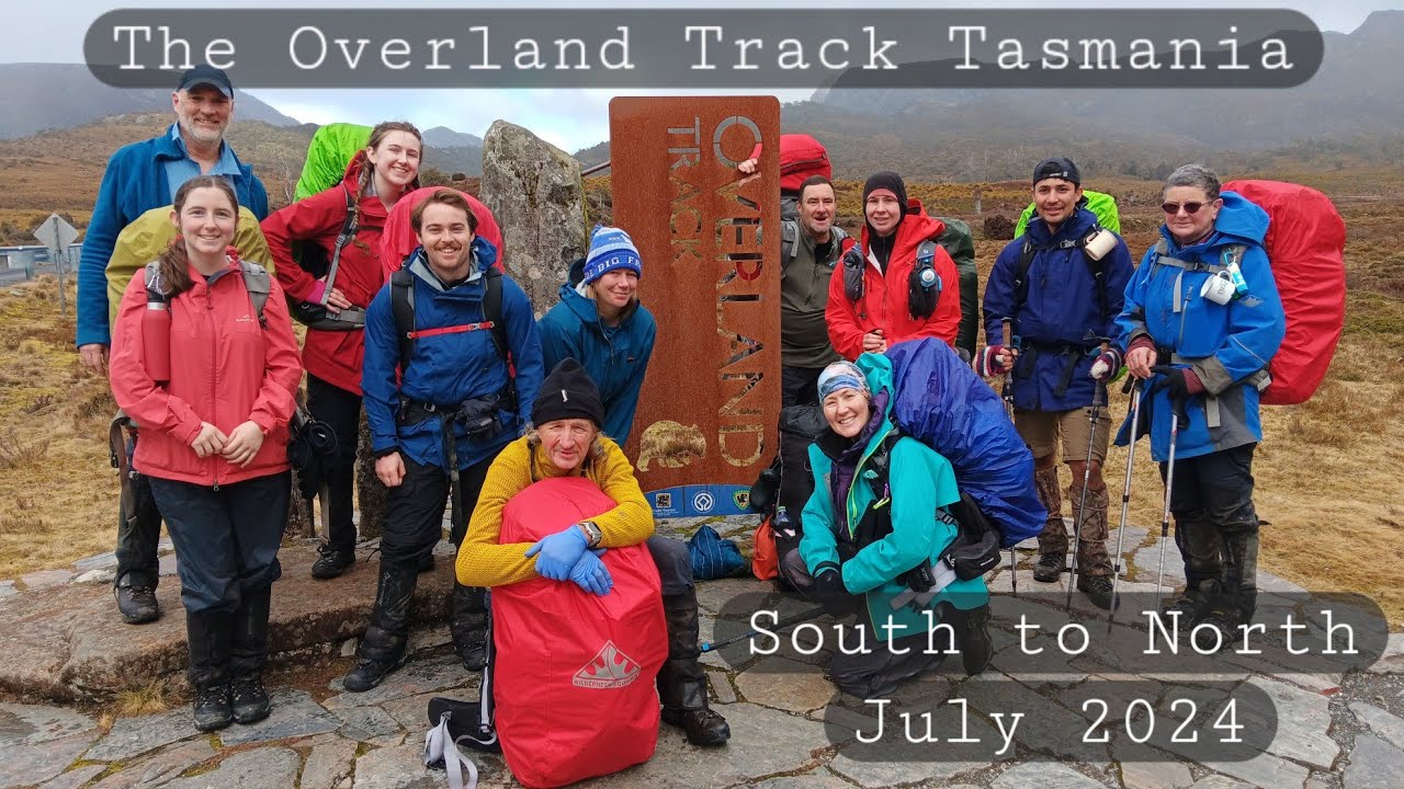 Winter Overland track Tasmania_ South to North- July 2024- Including many waterfalls