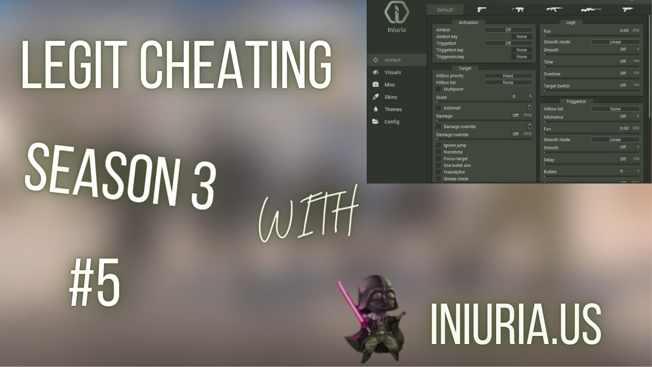 CS2 Legit Cheating ft. Iniuria.us S:3 E:5 *Full Match*