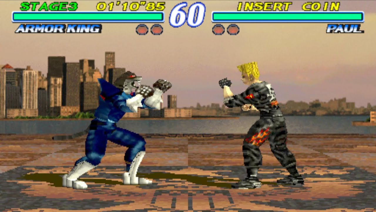 Tekken 2 VER.B [Arcade] - play as Armor King