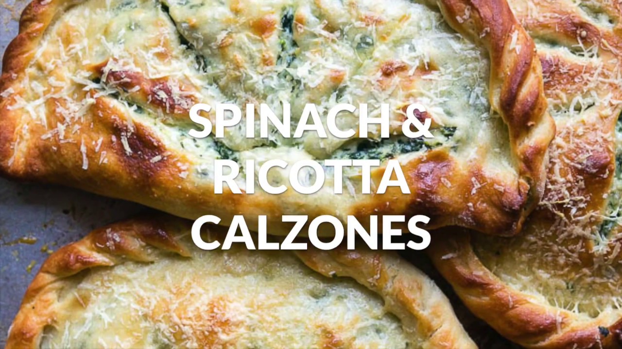 Ricotta & Spinach Calzones