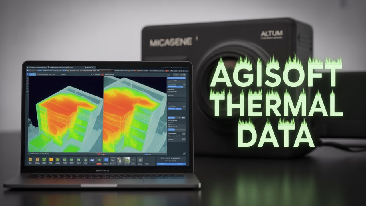 Elaboro dati termici da multispettrale, corso di Fotogrammetria con Agisoft Metashape - SUB EN