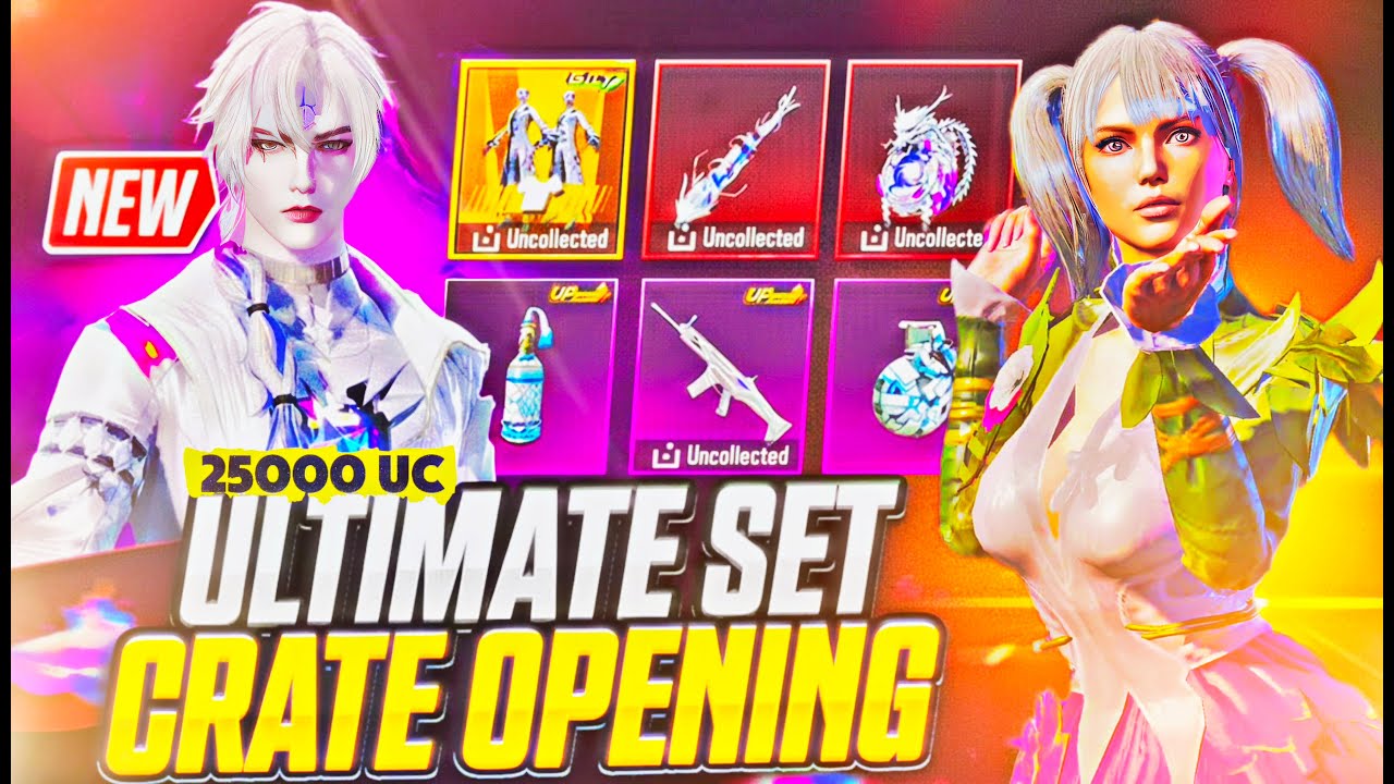 LUCKIEST 25K UC CREATE OPENING EVER OF NEW ULTIMATE SET ASCENDANT | BGMI