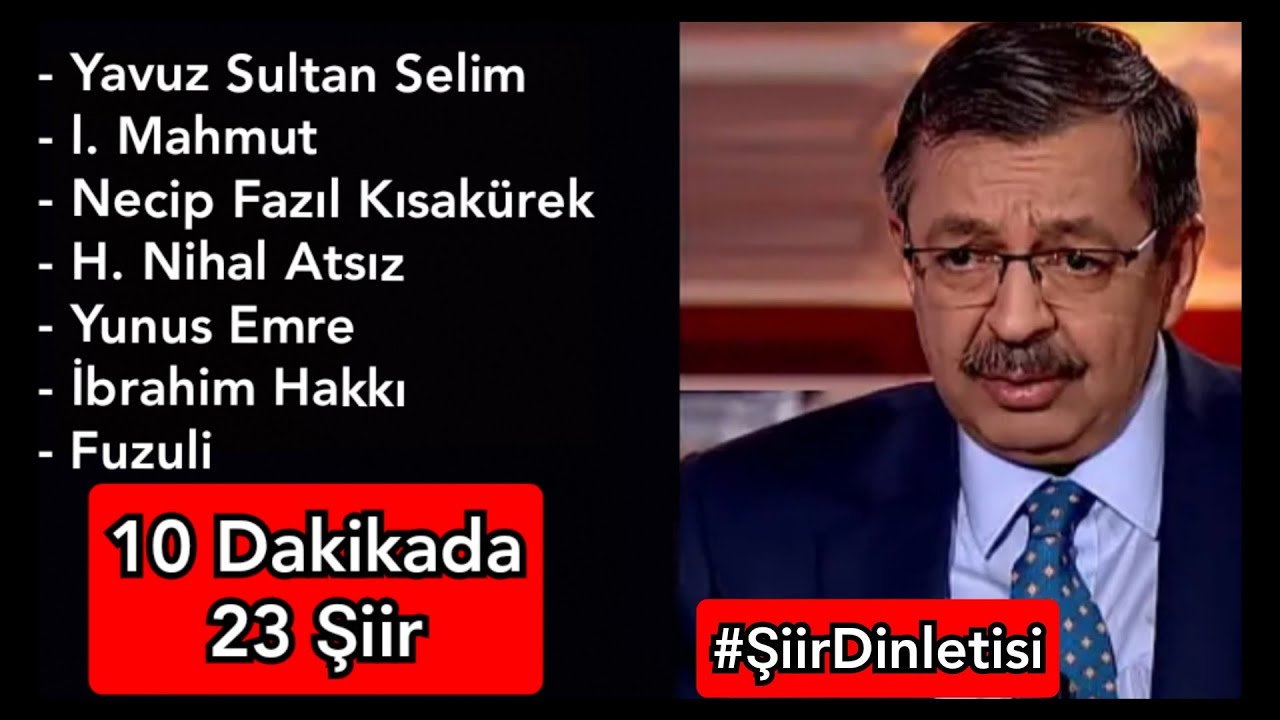 Hayati İnanç'tan Şiir Derlemeleri