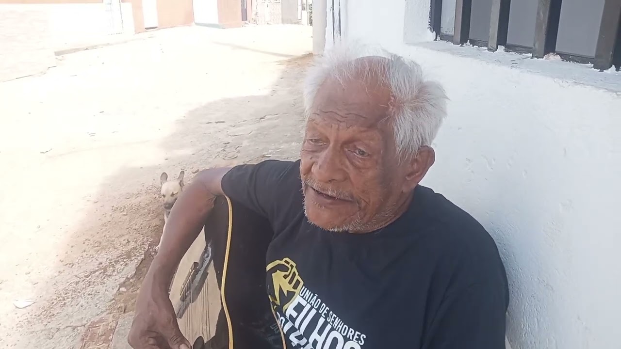 Meu pai gercino quis aparecer no video do canal 