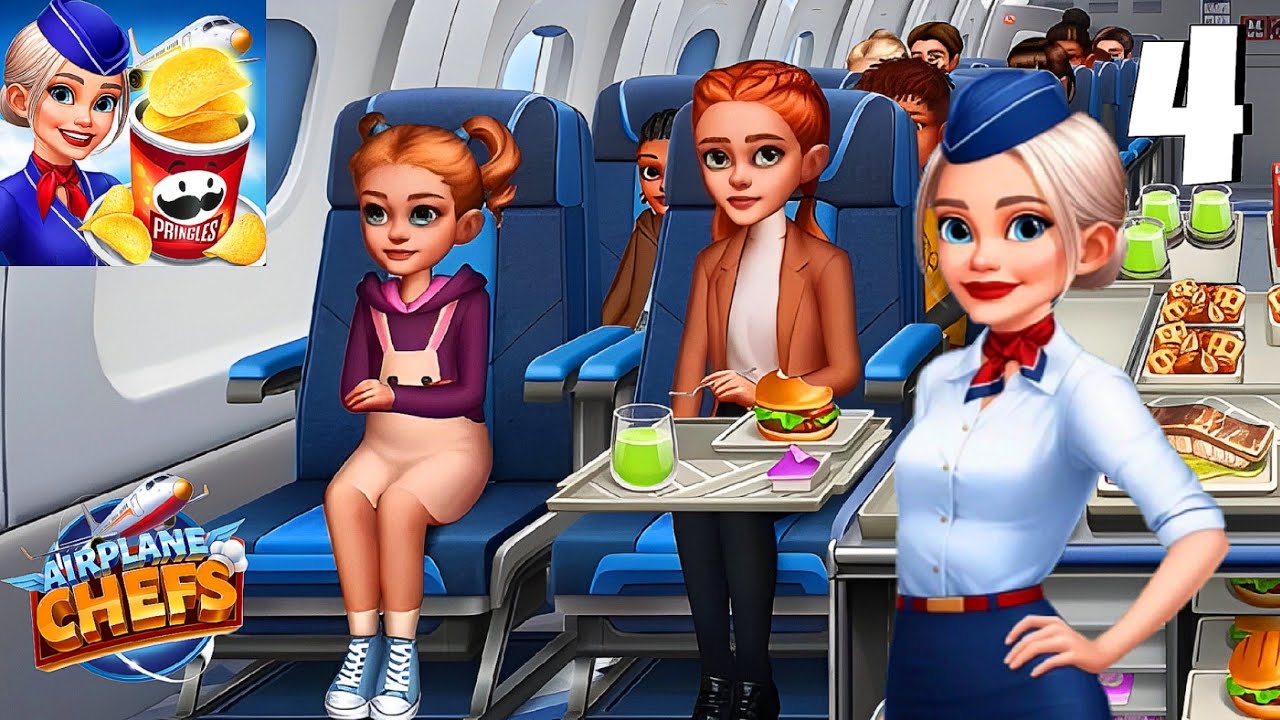 Airplane Chefs [Denver: Niveles 41-50] - Full Gameplay Walkthrough Parte 4 (iOS, Android)