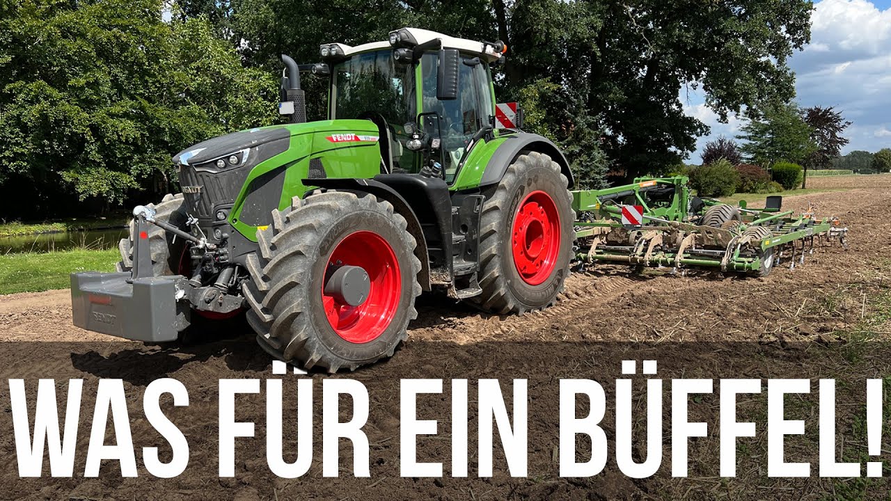 Fendt 939 & Amazone Cobra - Ein Werkzeug gegen den Ackerfuchsschwanz?