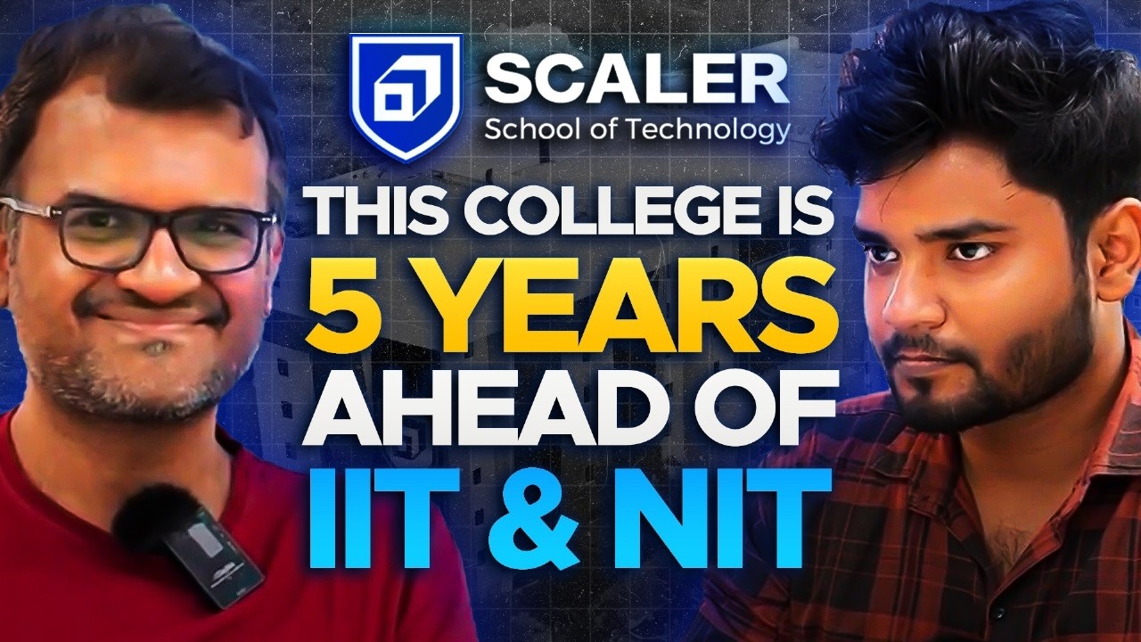 The SHOCKING Truth About Scaler School of Technology Nobody Tells You | Founder Talk