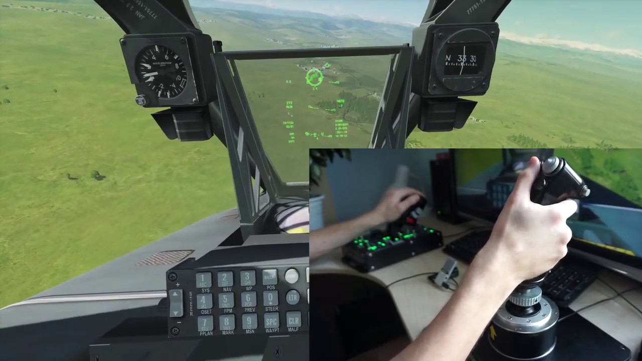 обзор на пилотный джойстик Thrustmaster HOTAS