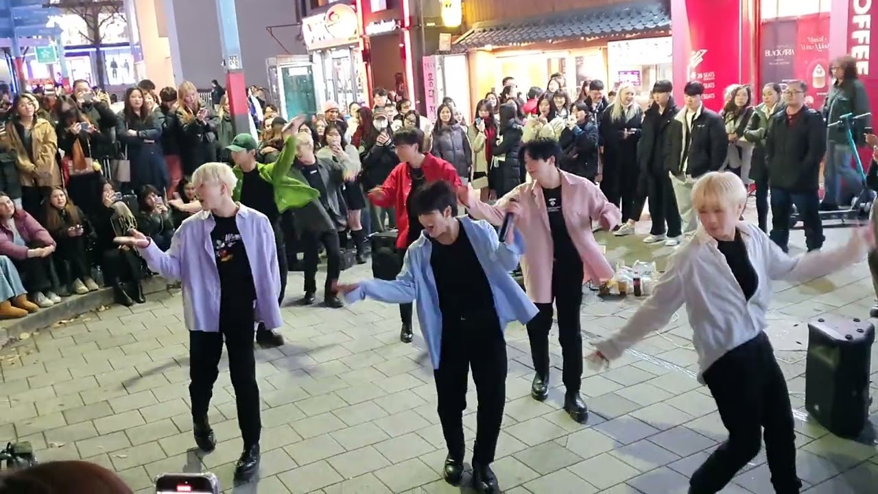 [STREET ARTIST] ANTARES. INTERACTIVE HONGDAE BUSKING. 231207.
