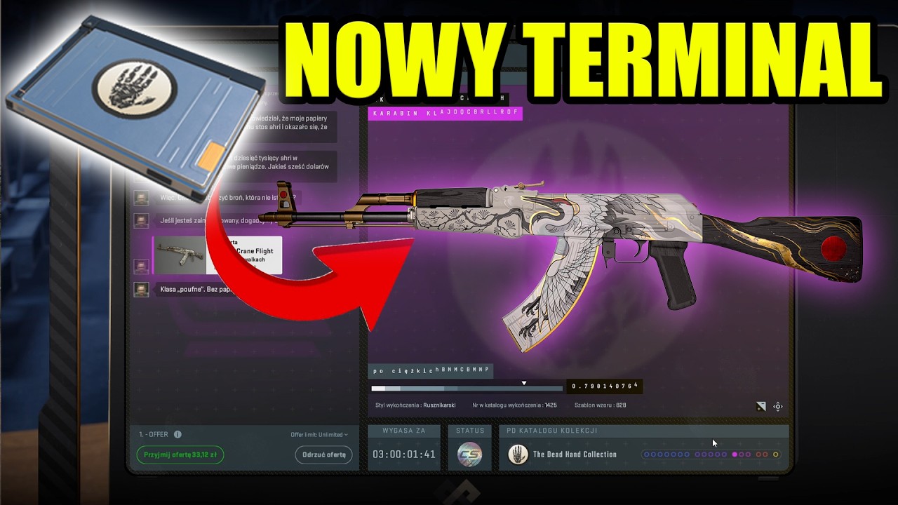 OTWORZYŁEM NOWY TERMINAL I OD RAZU... 😱 UPDATE, NOWE RĘKAWICE W CS2