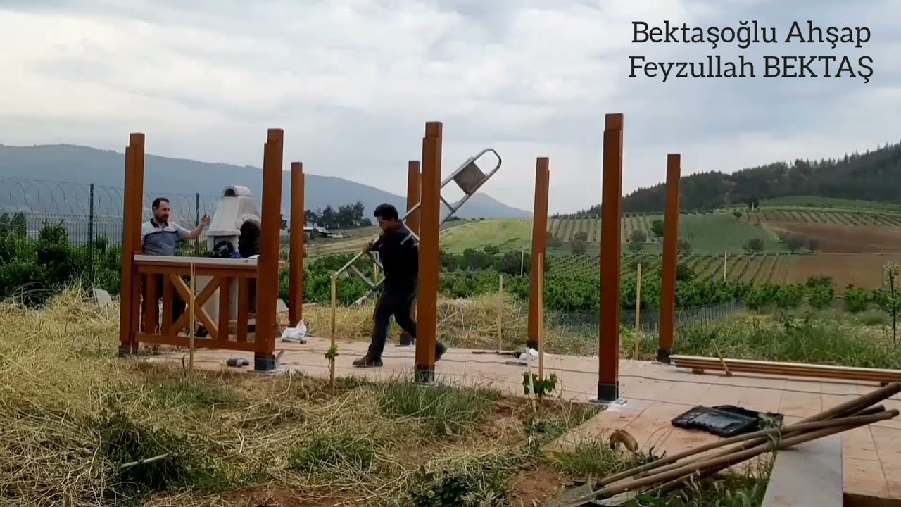 2021-C1 AHŞAP KAMELYA YAPIMI MONTAJ PART 1