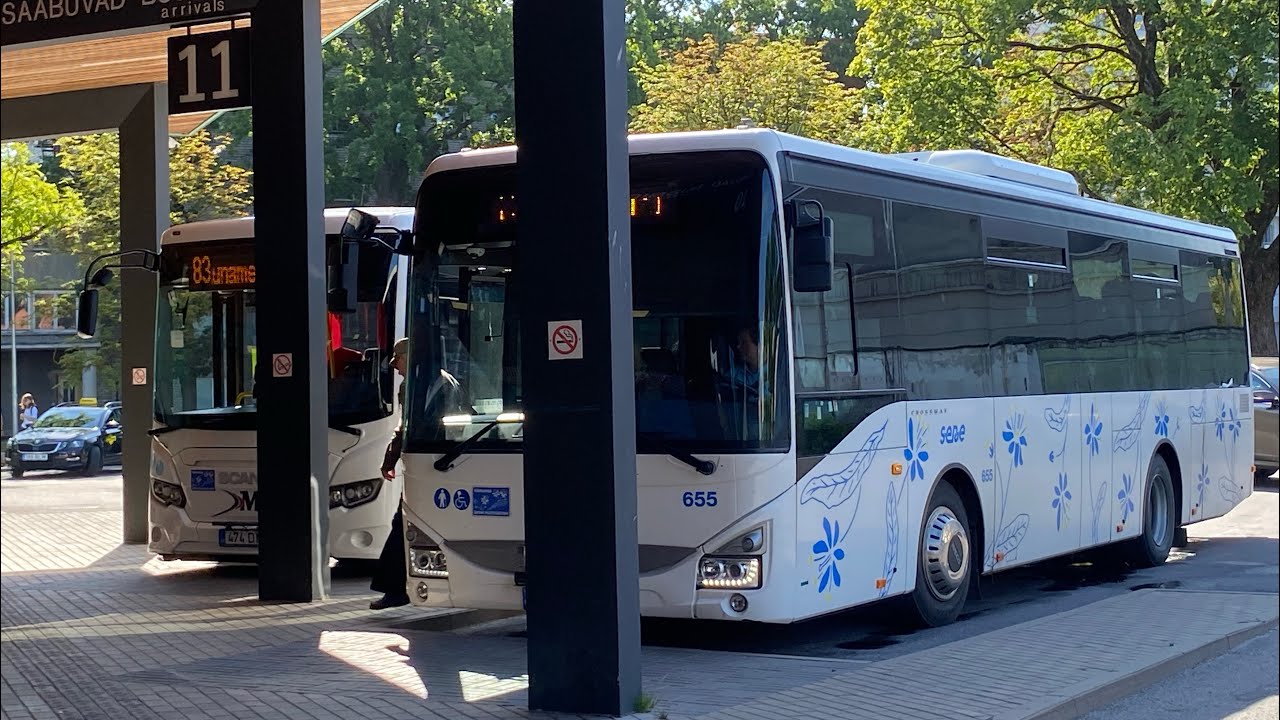 Buses in Pärnu | Busseja Pärnussa