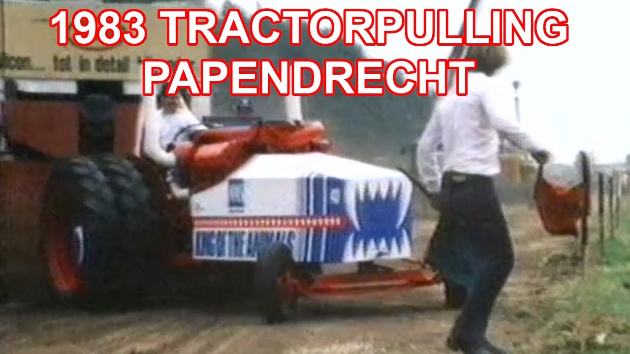 1983 Tractorpulling Papendrecht