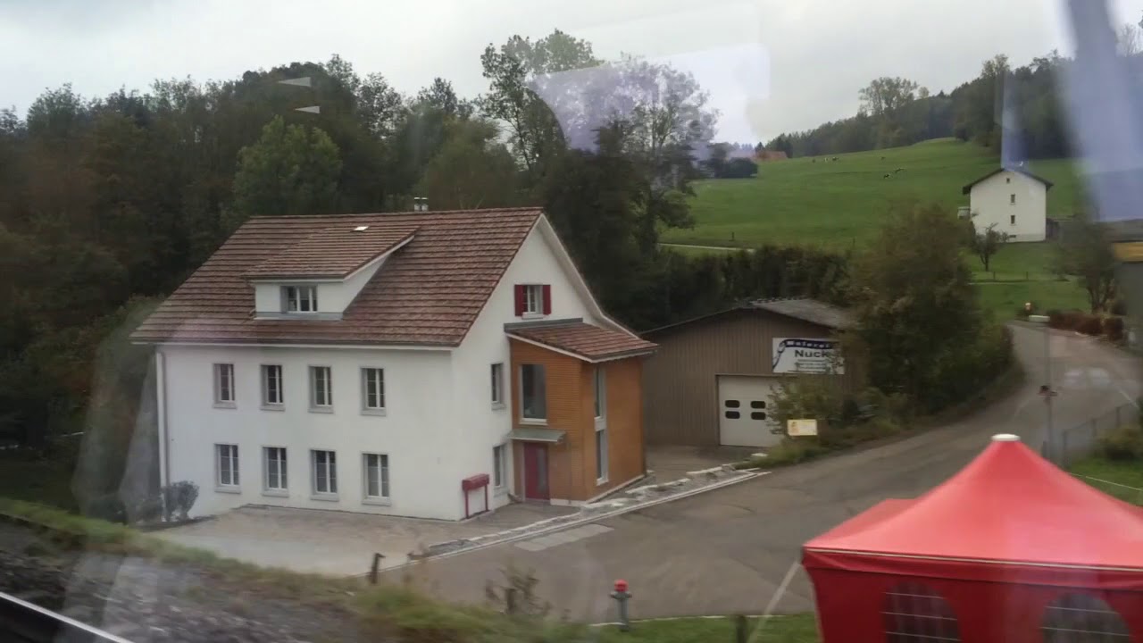 Train Ride Zurich to Munich