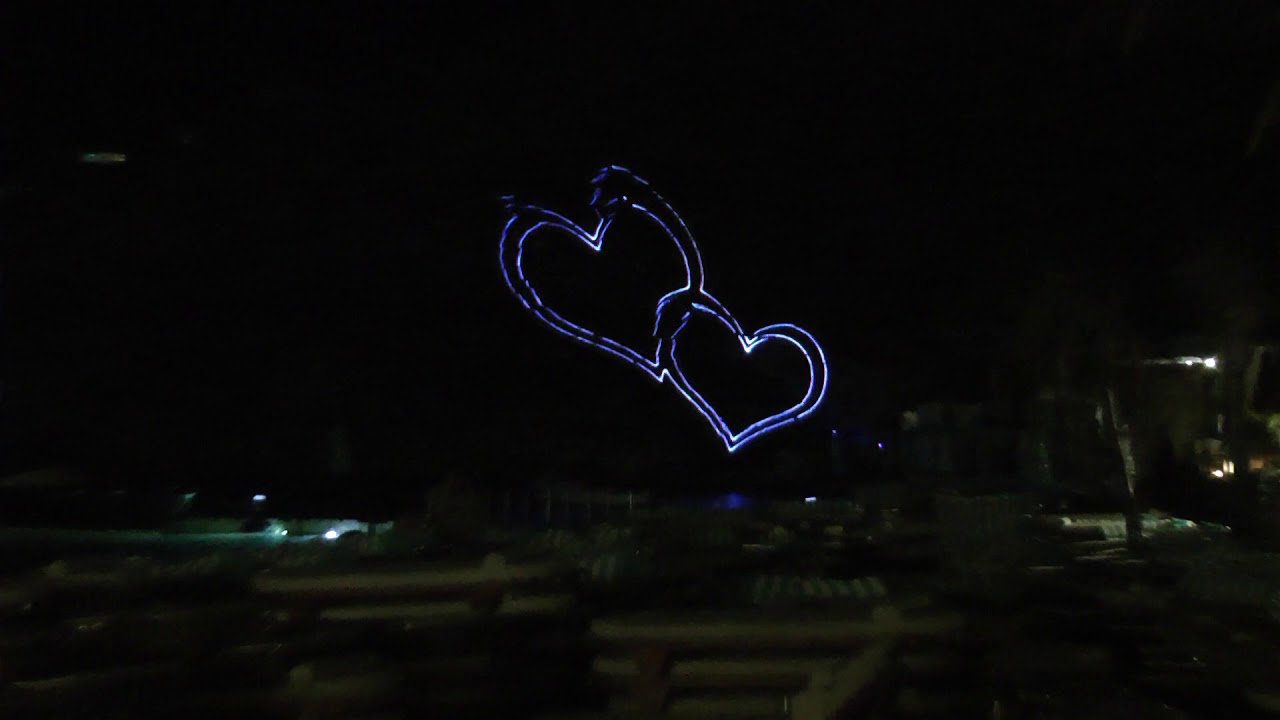 Gr Dj light - Laser projection Mykonos 2018