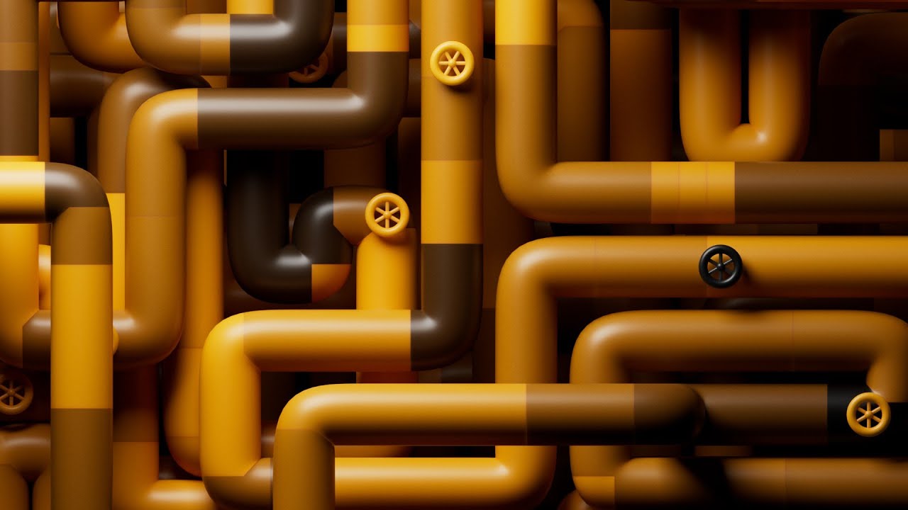 TUTORIAL | Pipes in Cinema 4D ⚡[ in just 10 MIN !]⚡ + 📩[ Free Project ]📩