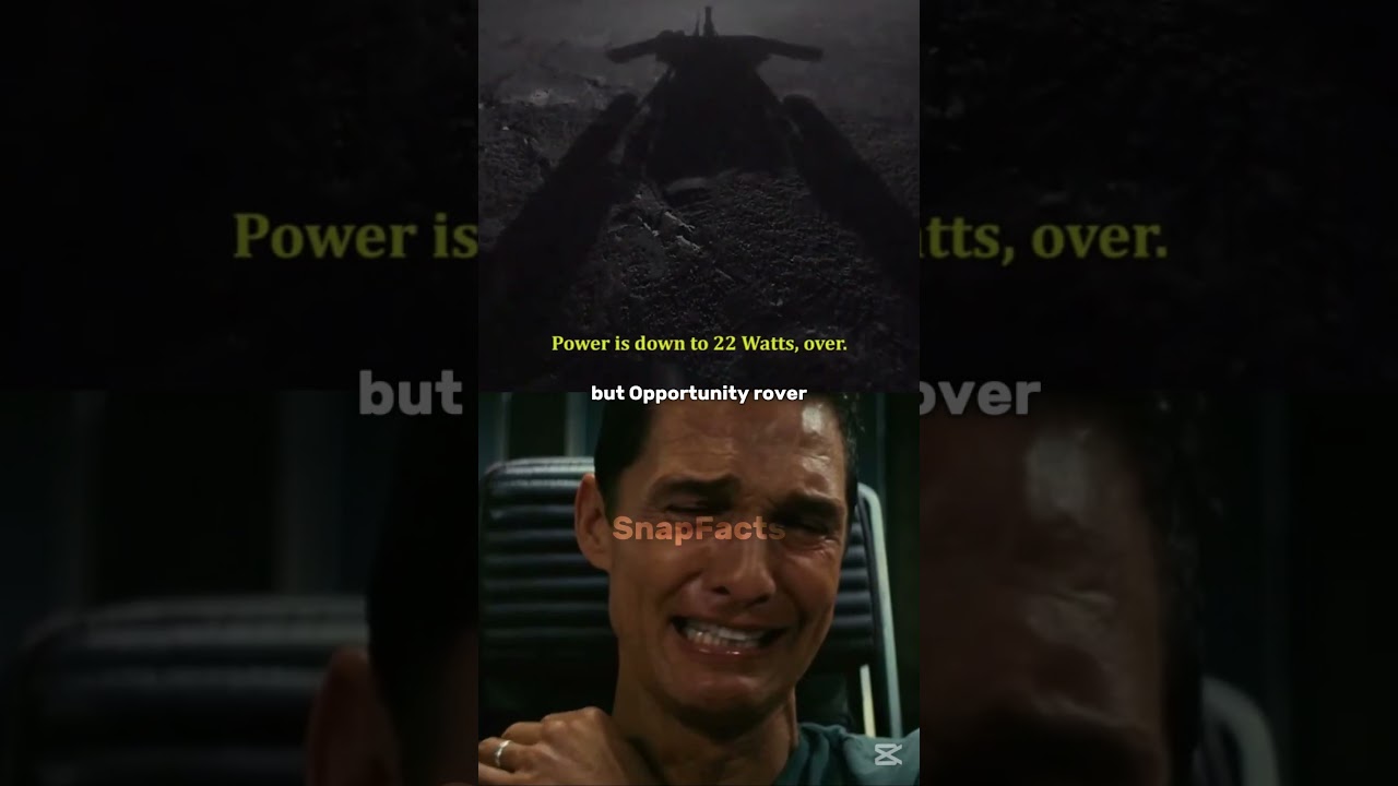 The last words of Opportunity rover 😭🤖 #space
