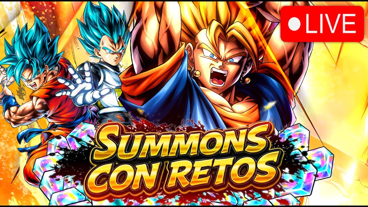 ¡ESPECIAL DE SUMMONS A SUPER VEGITO CON RETOS! ¡VENDRA UN NUEVO LEGENDS MAS! Dragon Ball Legends