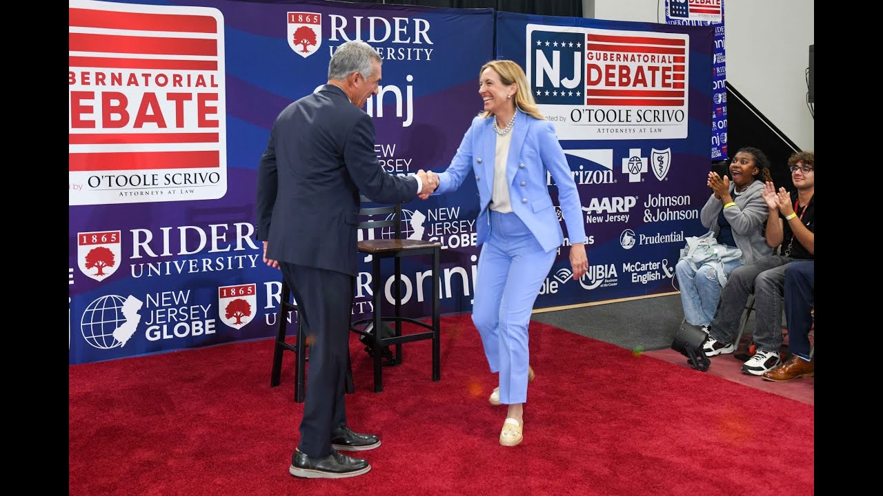 New Jersey Gubernatorial Debate with Mikie Sherrill and Jack Ciattarelli