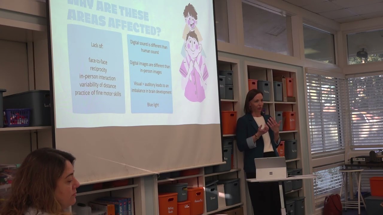 Bolles Lower School Whitehurst Campus Parent Education Session,  Screen Time