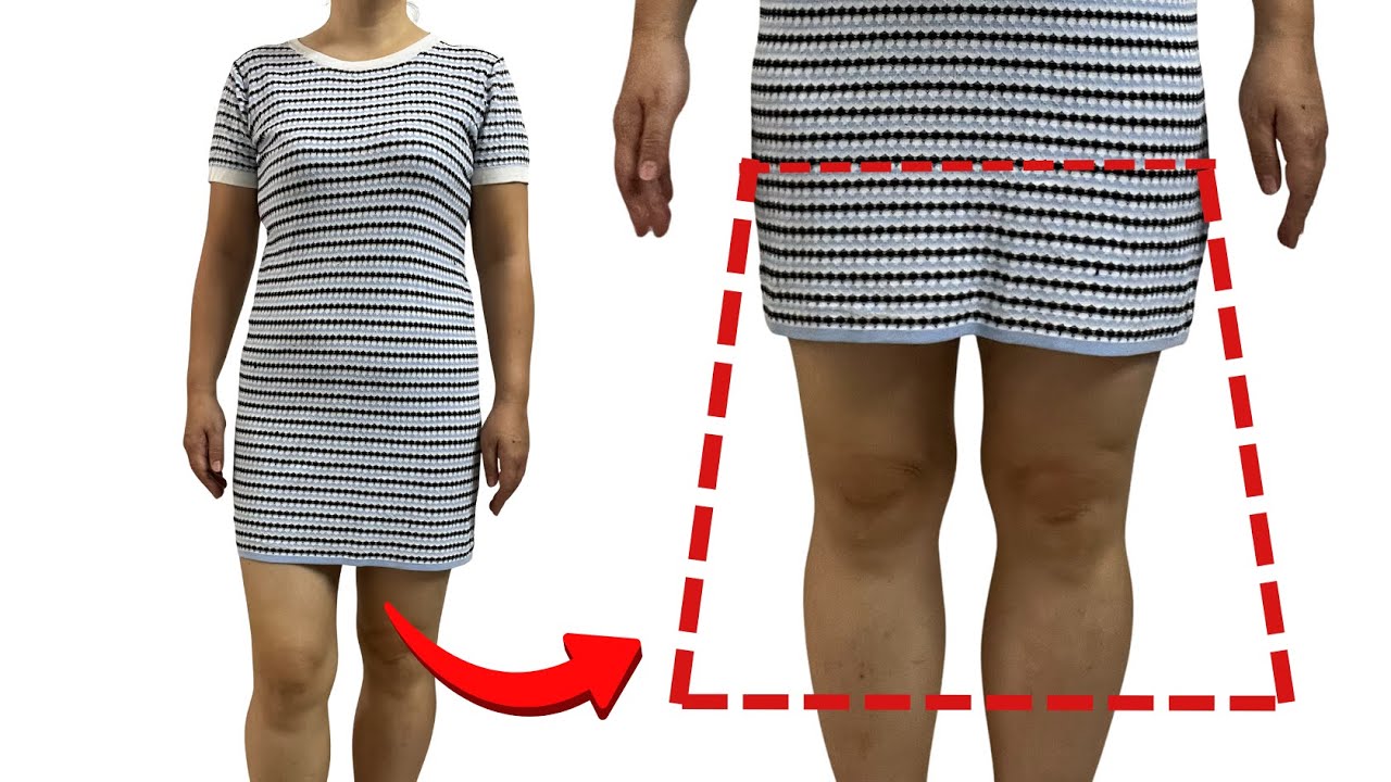 ✂️ Extend Your Dress Seamlessly by 20cm — No One Will Notice!