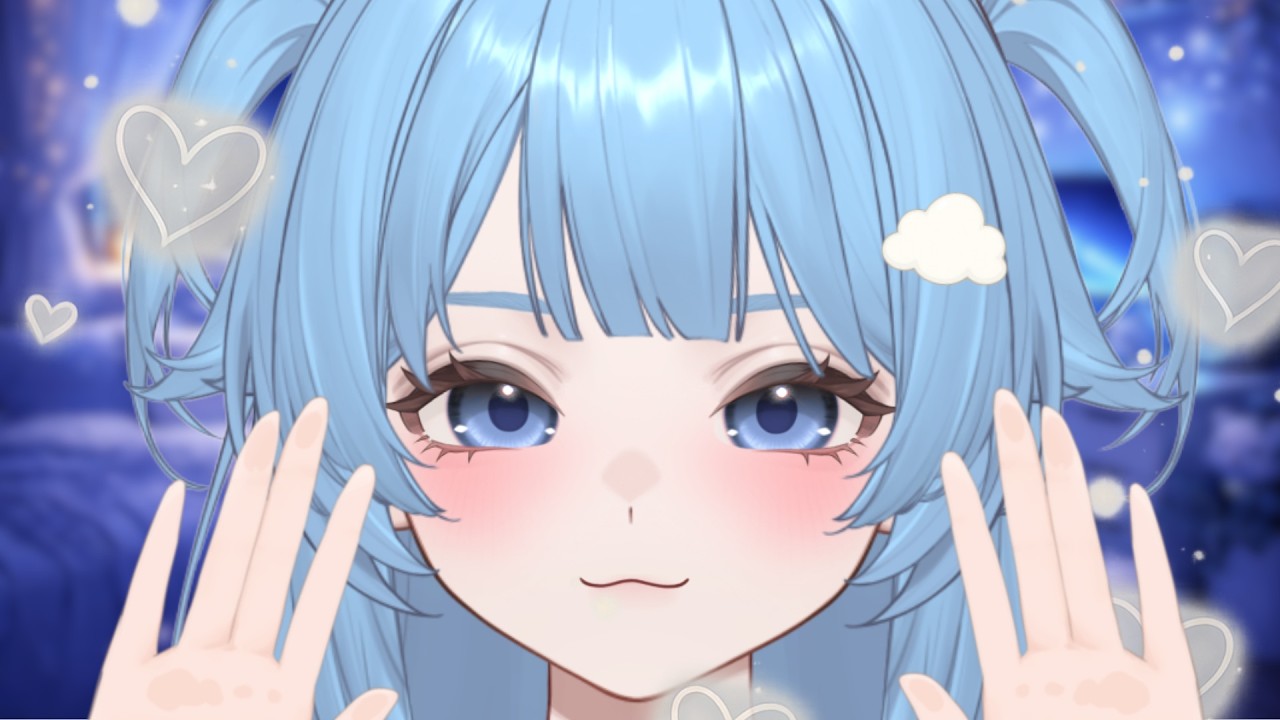 ASMR 🩵 Relaxing Ear Massage