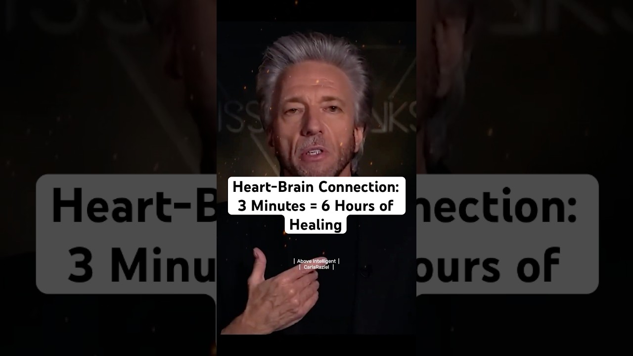 Heart-Brain Connection: 3 Minutes = 6 Hours of Healing