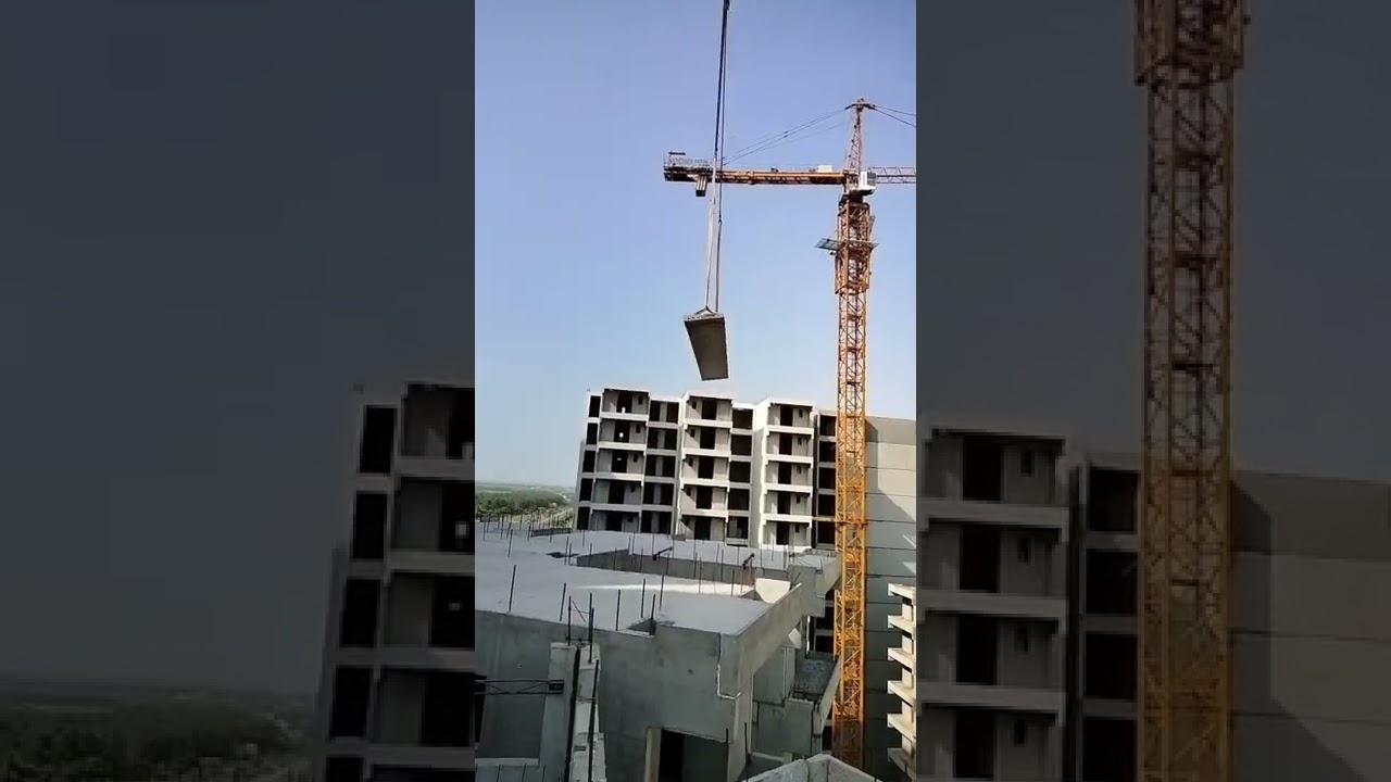 Hollow core Slab Erection