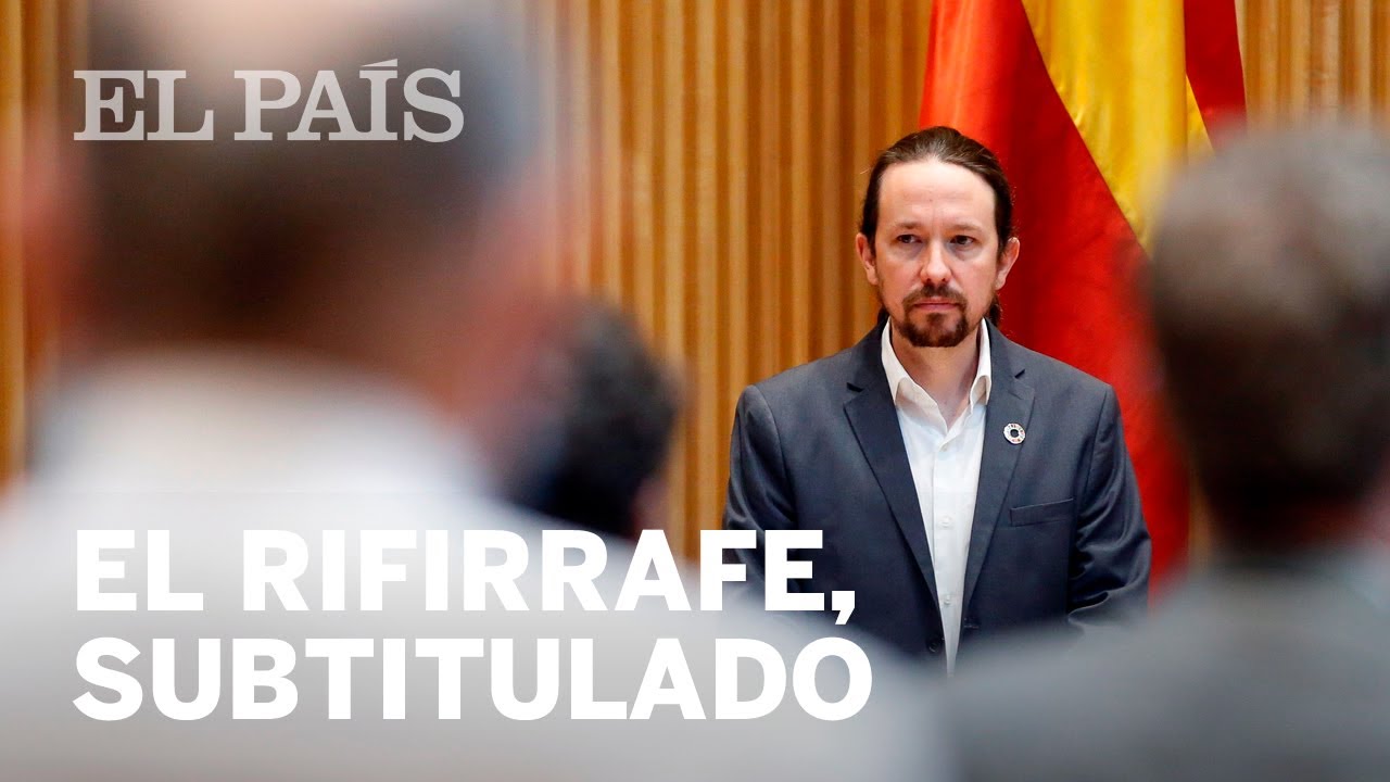 La BRONCA entre IGLESIAS y ESPINOSA DE LOS MONTEROS, subtitulada