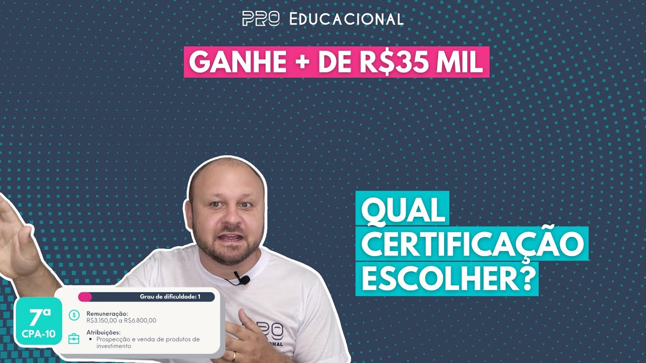 As certificações mais promissoras do mercado financeiro!