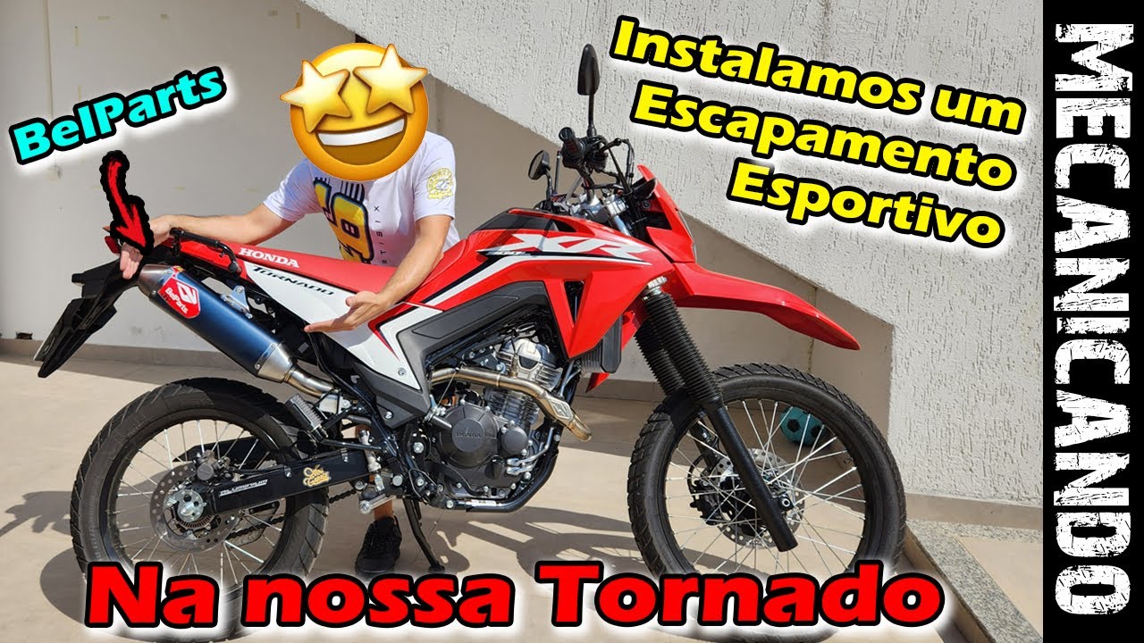 INSTALAMOS UM ESCAPAMENTO ESPORTIVO NA NOVA TORNADO - VEM ACELERAR COMIGO - BELPARTS - MECANICANDO