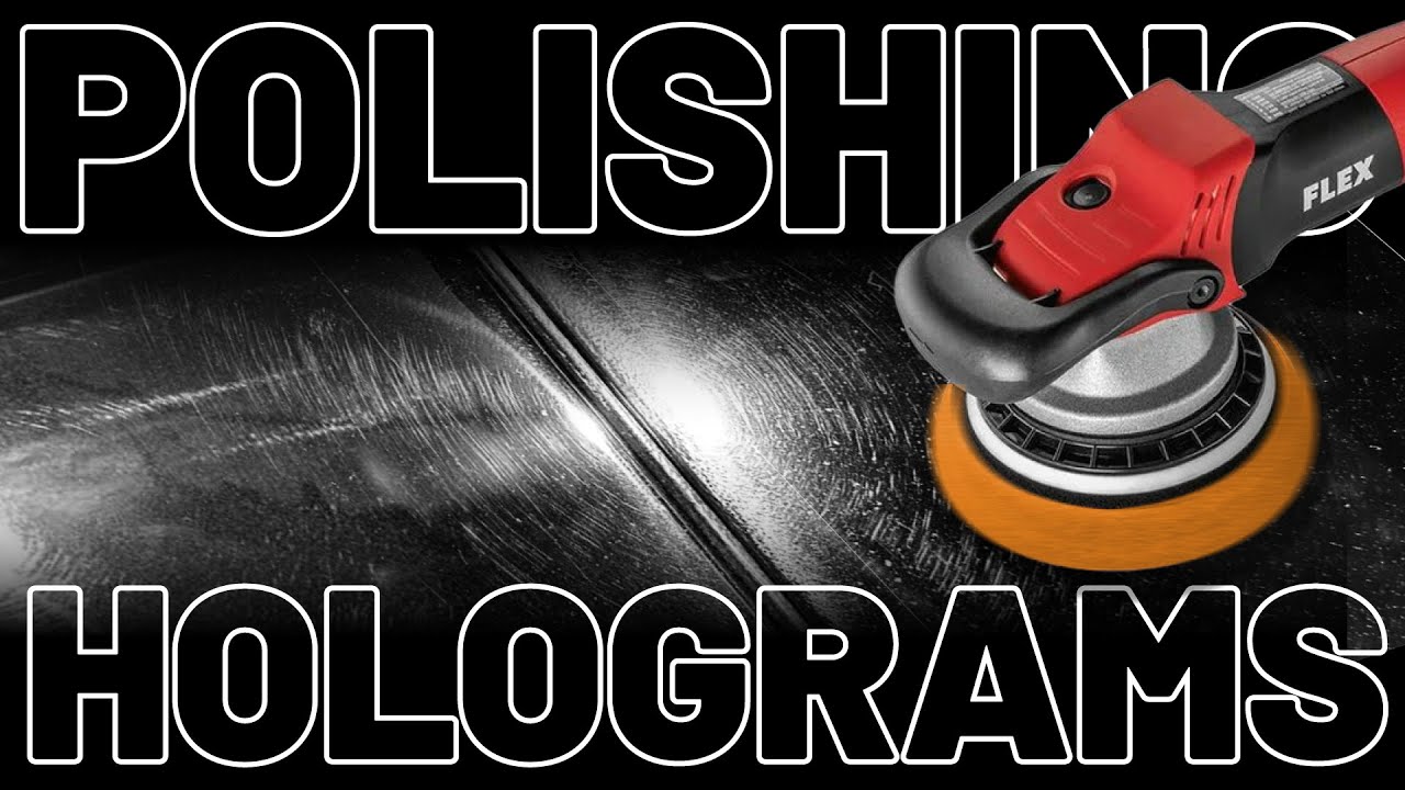 How to Remove Holograms in Car Paint