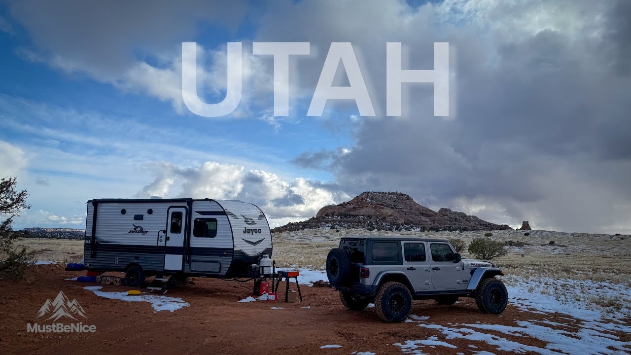 Dispersed Camping Moab Utah | Metal Masher Jeep Trail