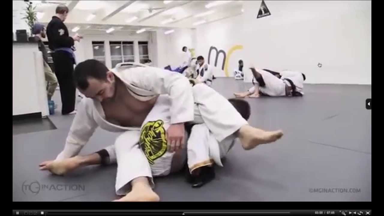 Marcelo Garcia Rolling with Gianni Grippo March 2014