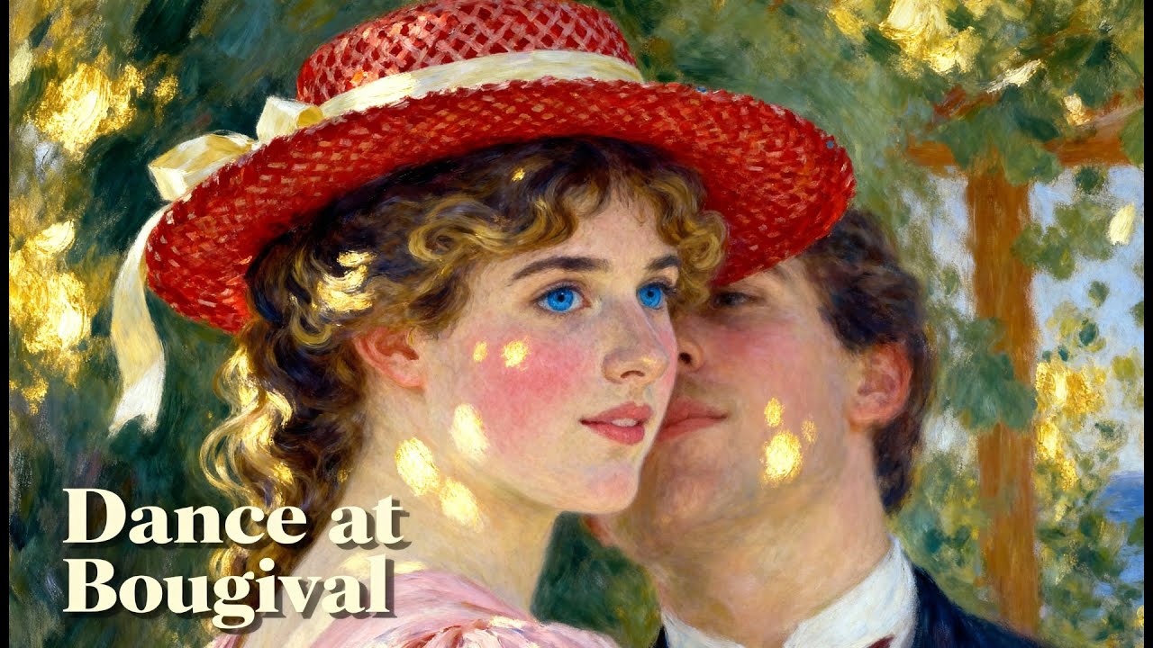 Painter Soul | Renoir | Dance at Bougival - 4K