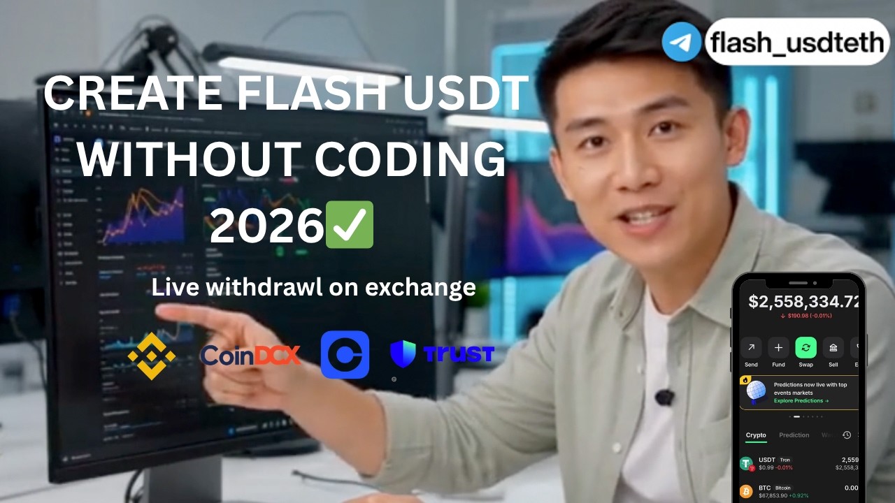 Create Flash USDT in 2026 | Step-by-Step Guide (Under 3 Minutes)