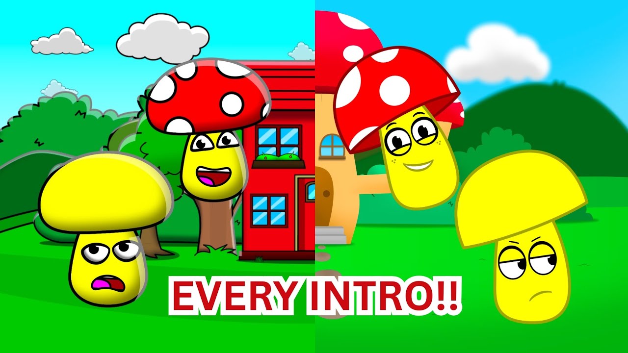 Mushroomania: EVERY INTRO EVER!!! 🎵 | #animation #indieanimation 