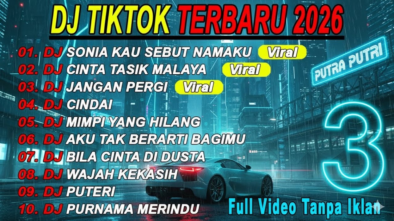 DJ TIKTOK TERBARU 2026 SLOW BASS DJ SONIA KAU SEBUT NAMAKU - TANPA IKLAN