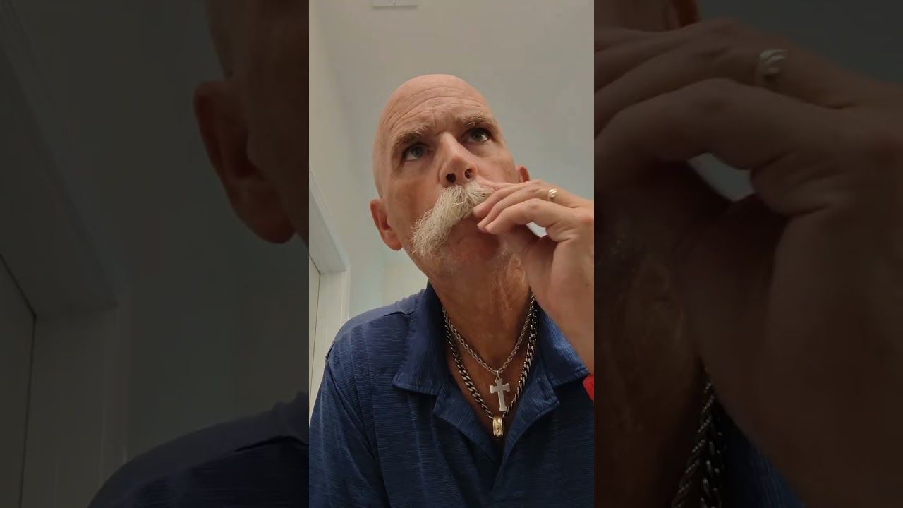 Mustache Trim and Style 