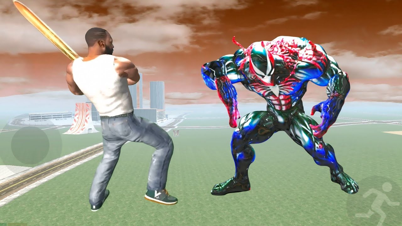 Franklin fight spider venom zombie in Indian bike driving 3d 
