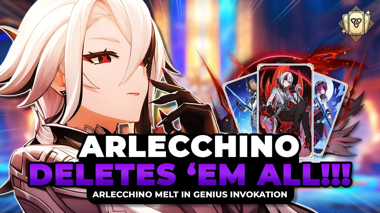 Arlecchino DELETES the Opposition in Genius Invokation TCG!!!