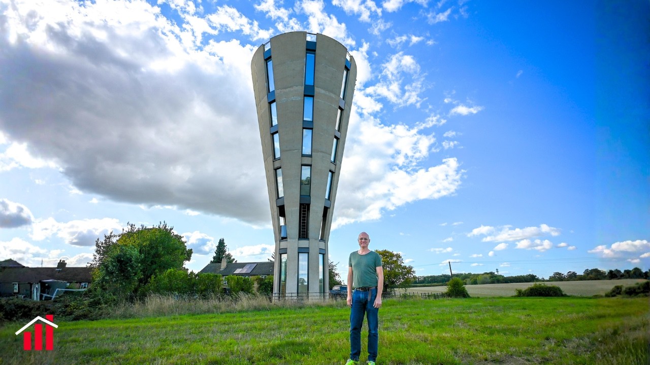 How Industrial Designer Matt Transformed This 1960s Water Tower Into a Family Home