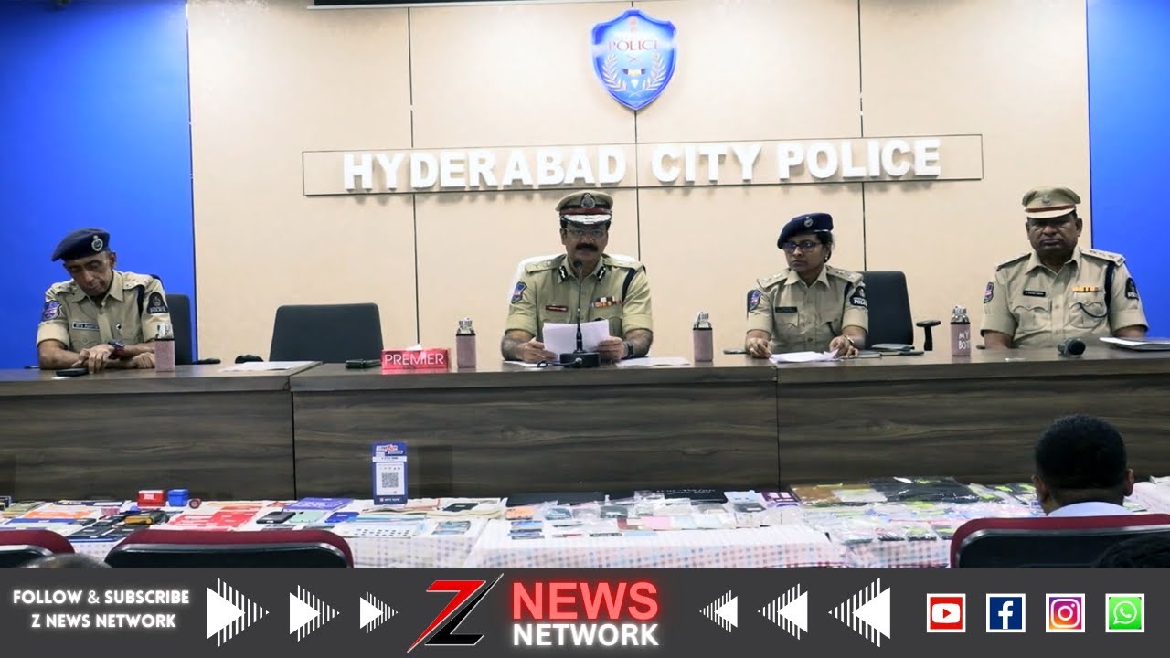 Cyber Crime | Hyderabad Cyber Crimes Special Drive In Gujarat 36 Persons Held. | Z News Network.