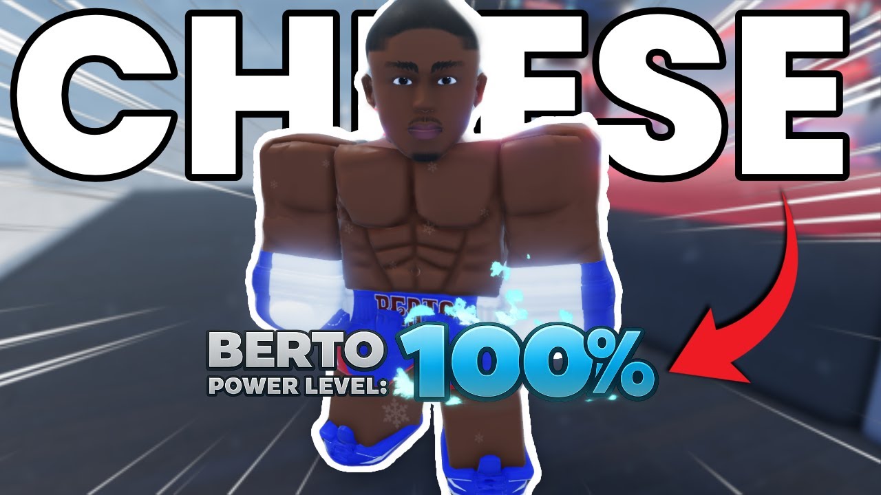 THE CHEESE STRAT TO BEAT DAY 30 BERTO?! - Untitled Boxing Game Roblox