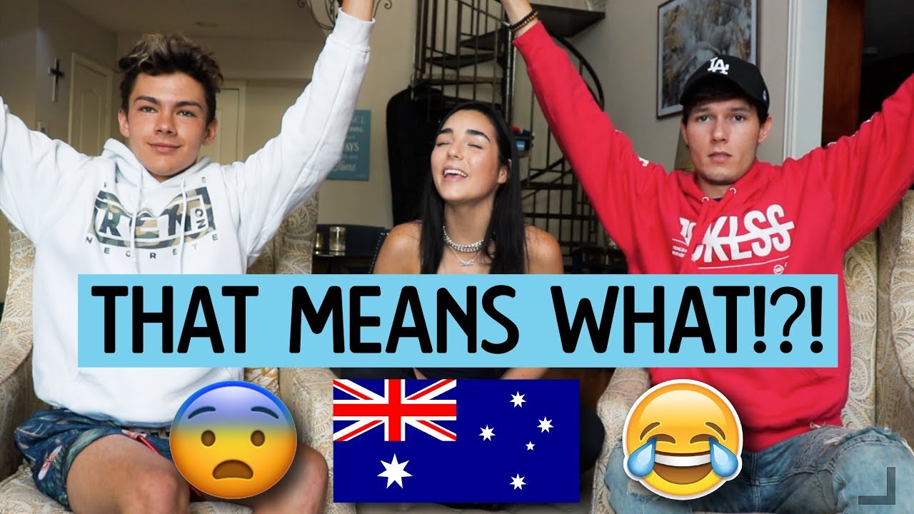 Americans Guess Australian Slang!