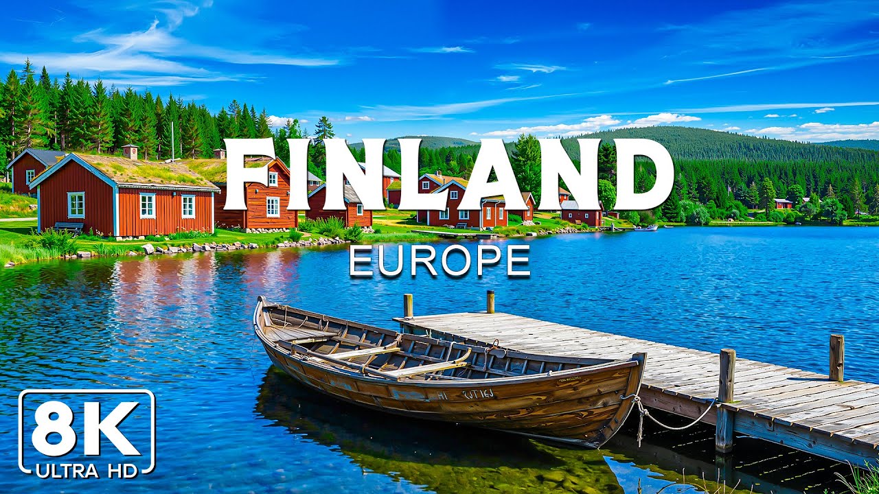 Finland 8K Ultra HD – Serene Nordic Nature, Pine Forests & Endless Lakes
