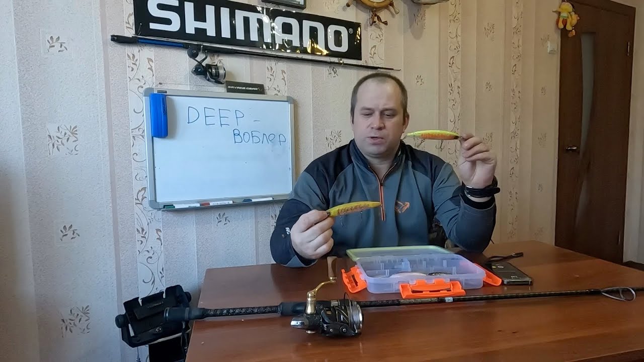 Опыт по глубоководному твичингу , два воблера имеют, разные системы заброса , Часть 1