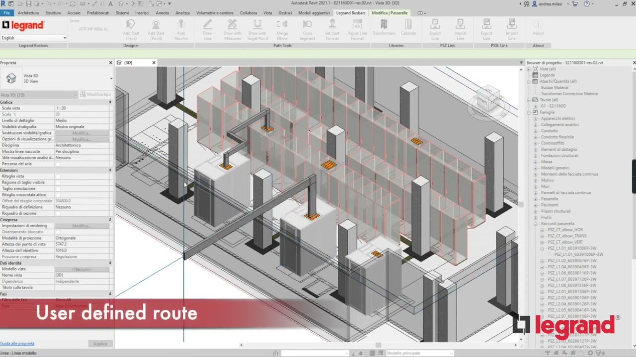 How to modify a design using the Revit plugin for busbars